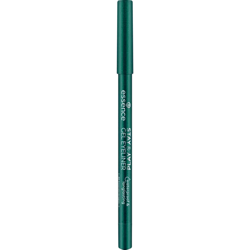 Essence Stay & Play matita eyeliner in gel 07 Emerald Dragon