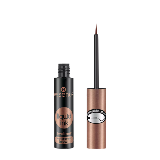 Essence Liquid ink eyeliner occhi resistente all'acqua 02 Ash Brown