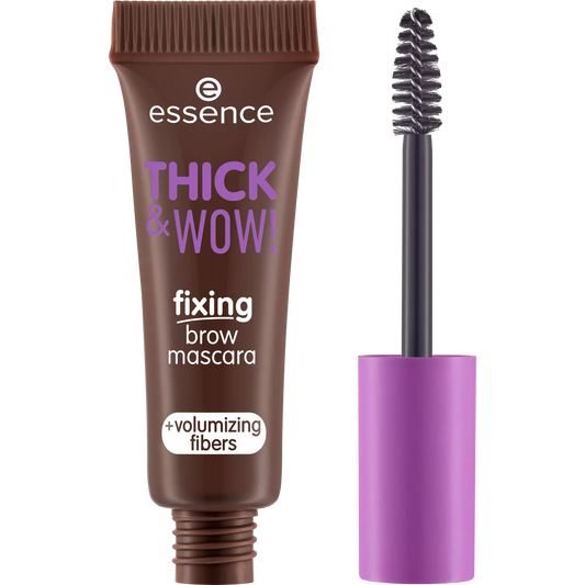 Essence Thick & Wow! mascara fissante sopracciglia 03 Brunette Brown