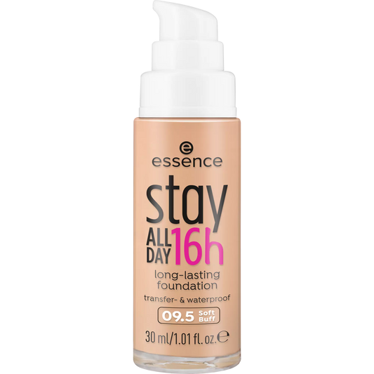 Essence stay All Day 16h long-lasting fondotinta viso 09,5 Soft Buff