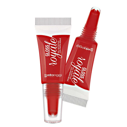 BellaOggi Lucidalabbra Gel Gloss Royale  Holiday Red 07